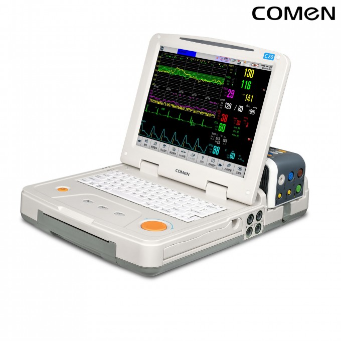 Фетальный монитор пациента COMEN для комплексного мониторинга, с беспроводным подключением C20