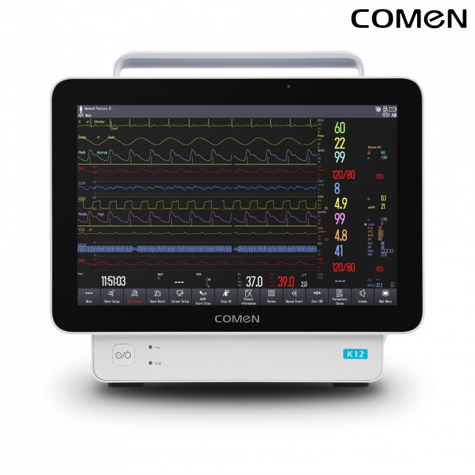 Портативный монитор пациента COMEN K12 pro Модульный Высокое разрешение K12-PRO