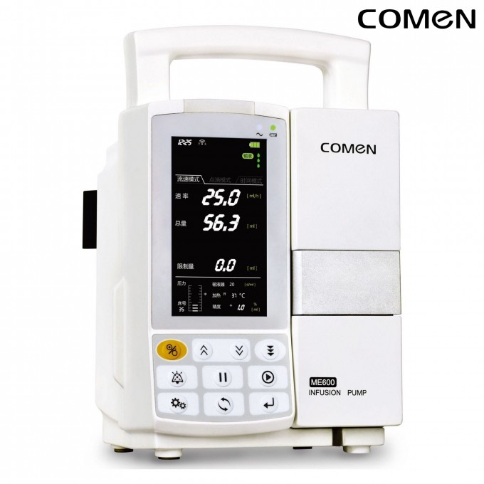 Инфузионный насос COMEN Точная доставка лекарств, беспроводное подключение ME600