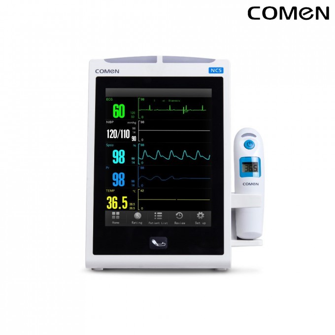 Портативный монитор пациента COMEN Сенсорный экран USB-подключение NC5