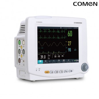 Многофункциональный монитор пациента COMEN STAR 8000H с сенсорным экраном, непрерывным мониторингом ЭКГ и капнографией Многофункциональный монитор пациента COMEN STAR 8000H с сенсорным экраном, непрерывным мониторингом ЭКГ и капнографией